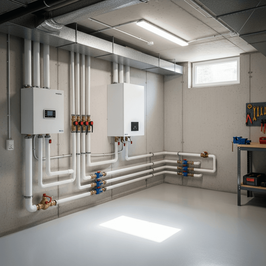 Heating System Upgrade after — Coquitlam