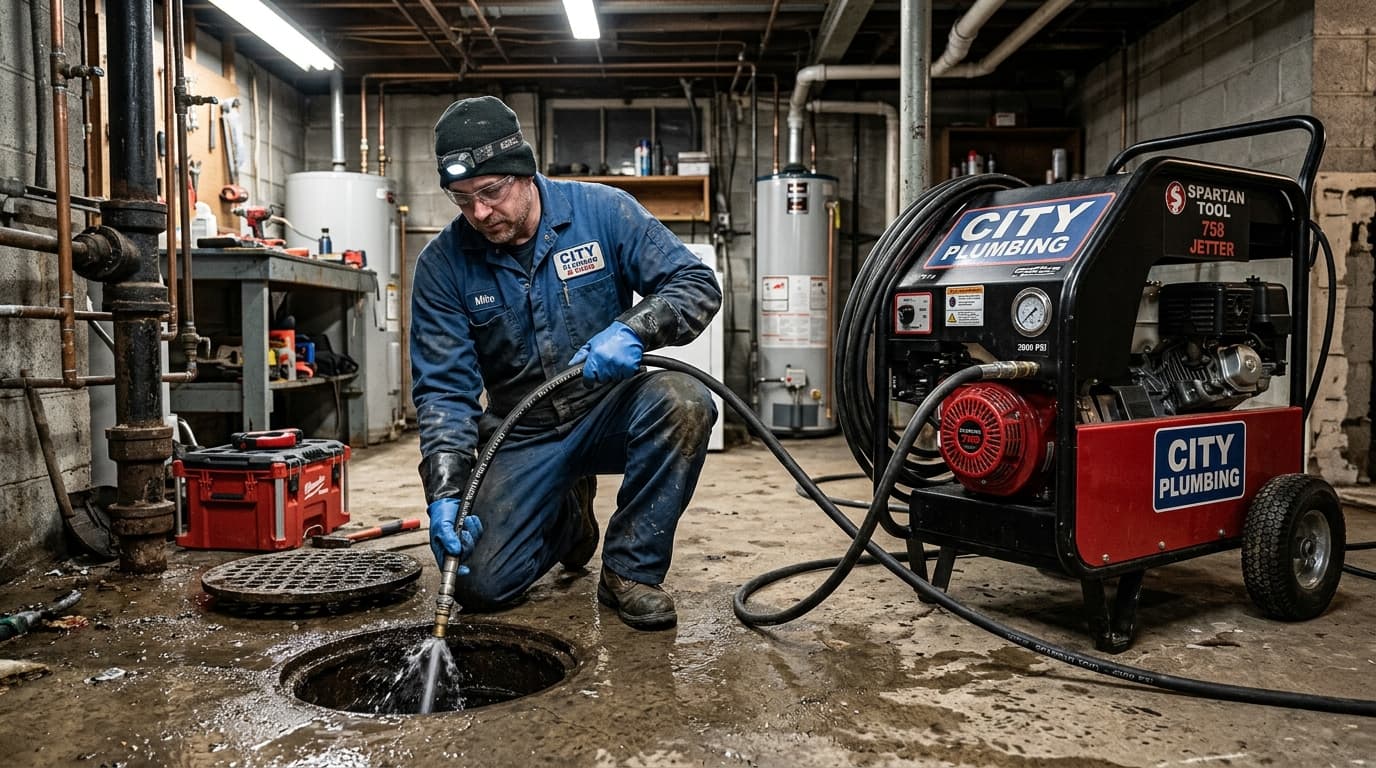 Hydro-jetting service in Coquitlam BC