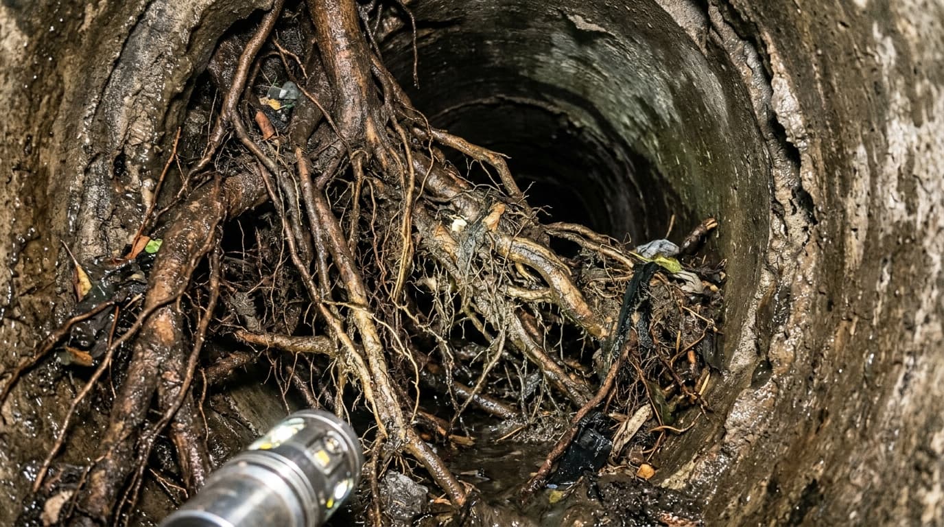 Root intrusion removal service in Coquitlam BC