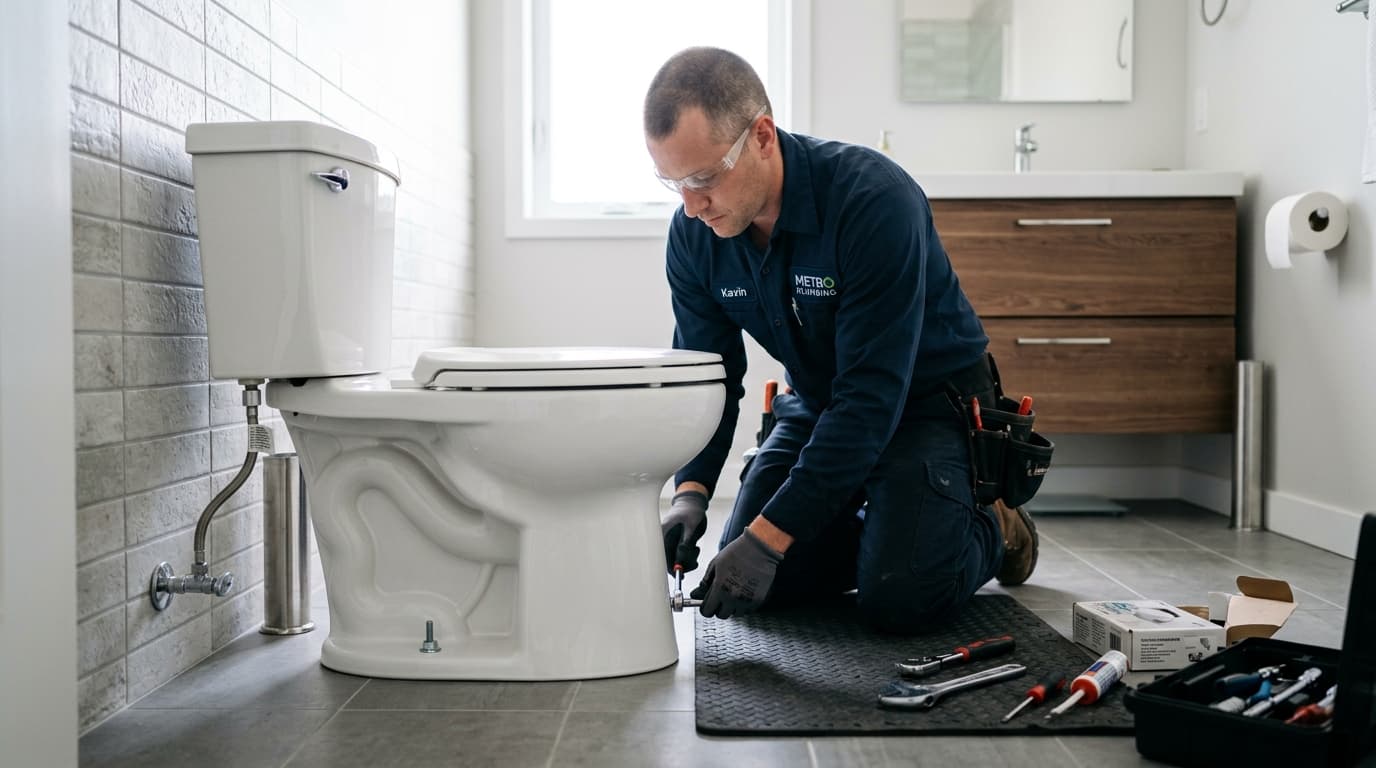 Toilet installation and repair service in Coquitlam BC