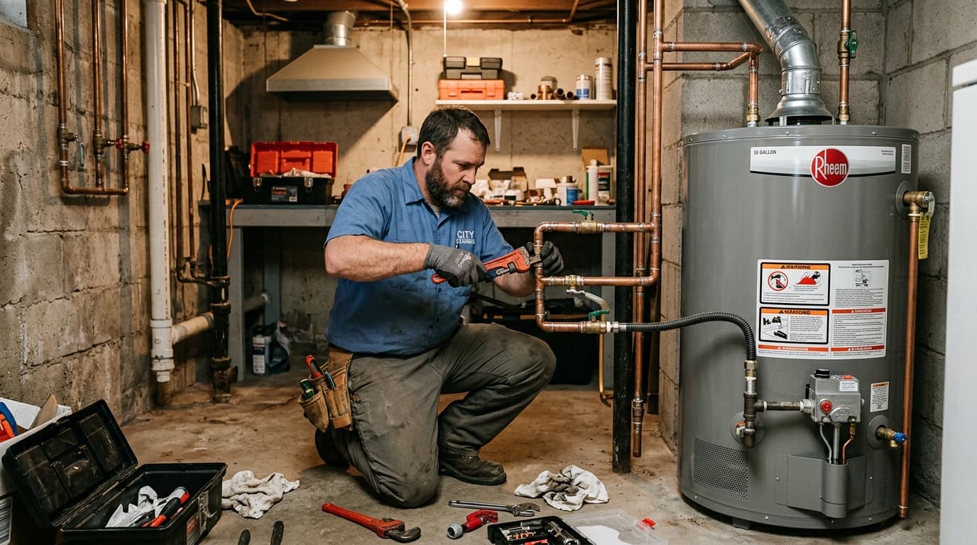 Water heater installation service in Coquitlam BC